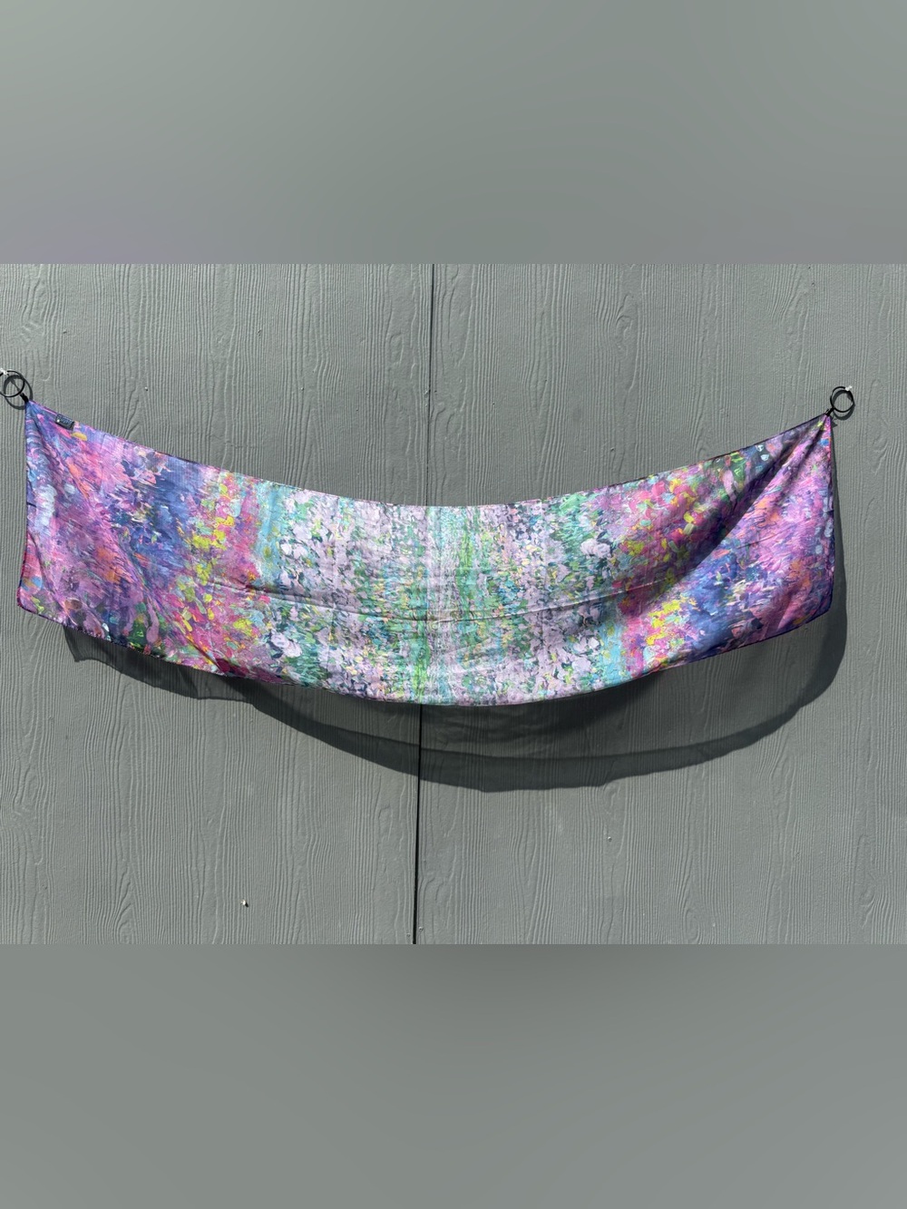 Impressionist Inspired Brushstroke Colorful Scarf
